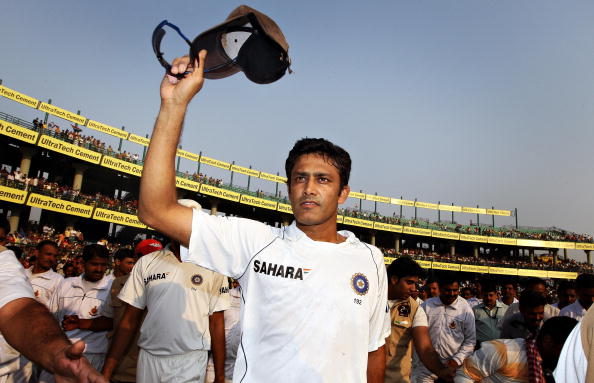 Anil Kumble was chosen as the captain of the all-time Test XI