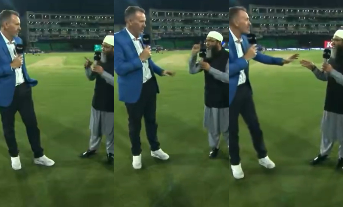 Mushtaq Ahmed made Dominic Cork uncomfortable with his remarks | X