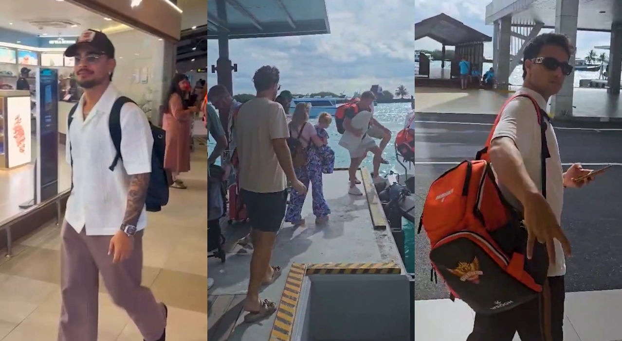 SRH squad enjoying a short vacation in Maldives | SRH X