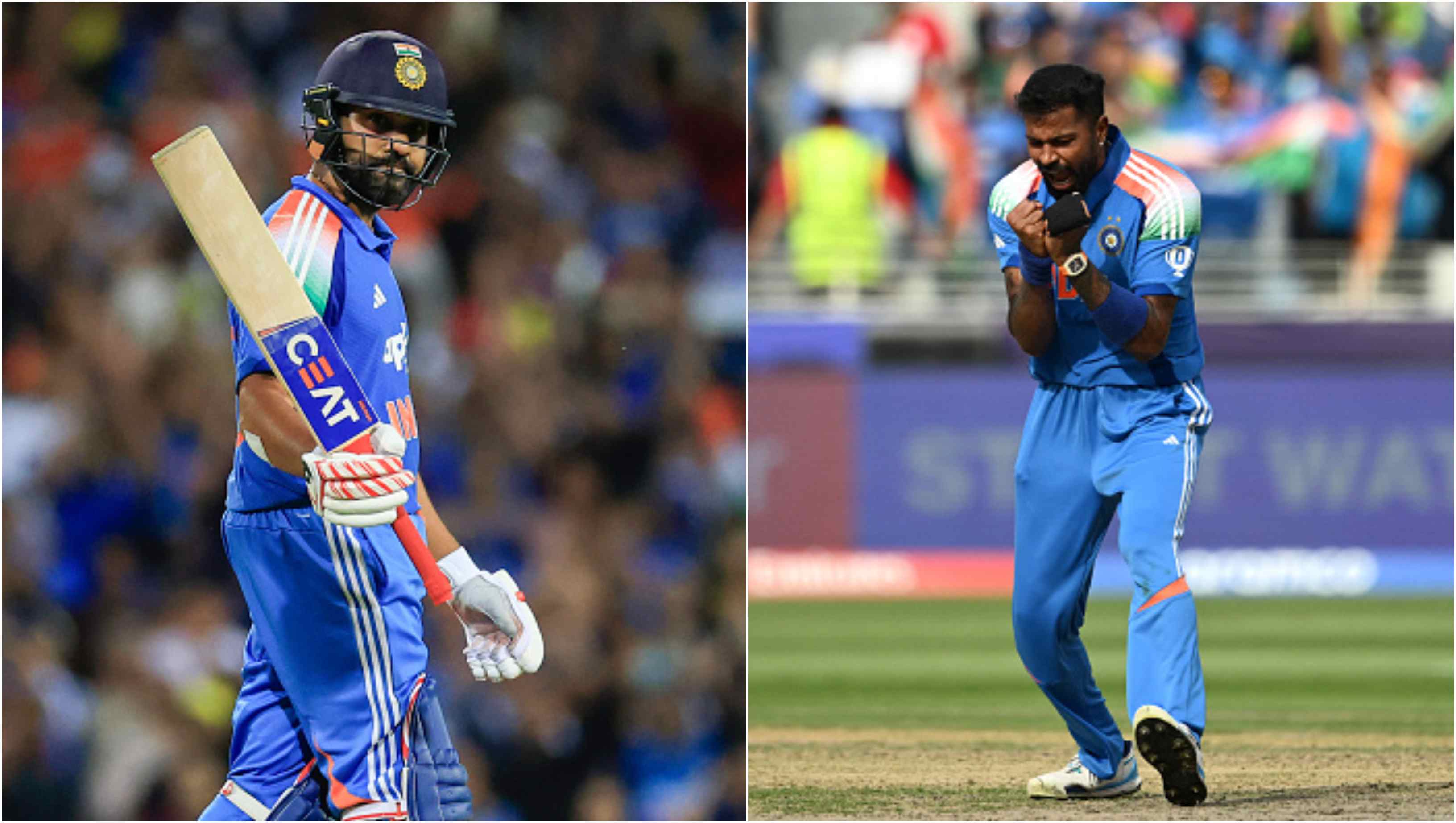 Rohit Sharma and Hardik Pandya | Getty