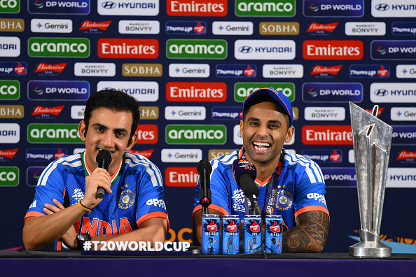 Gautam Gambhir and Suryakumar Yadav | Getty