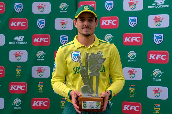 De Kock earned the Player-of-the-Match award | Getty