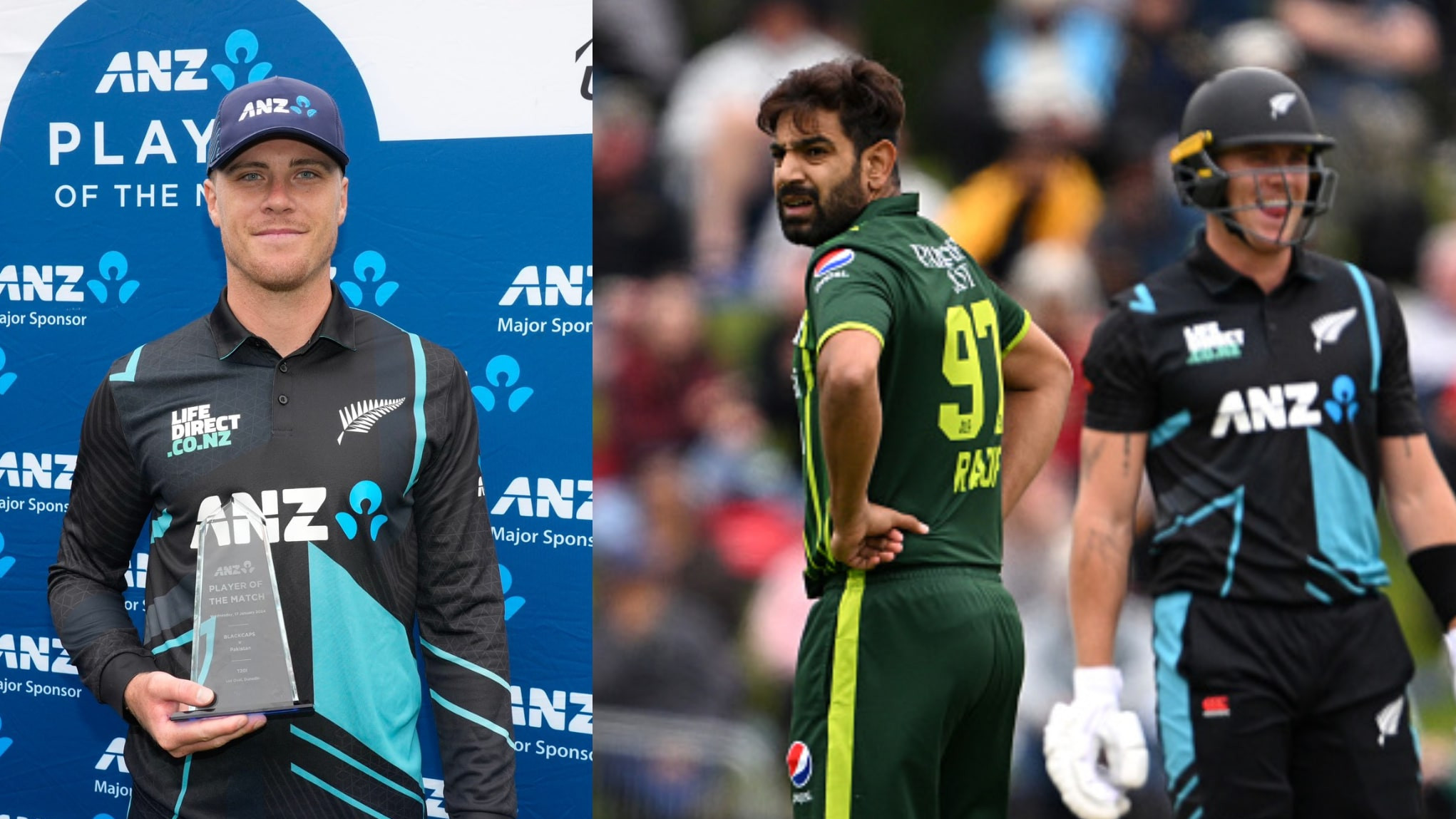 NZ v PAK 2024: WATCH - Finn Allen reveals why he broke his deal with Haris Rauf after smashing 137 in 3rd T20I