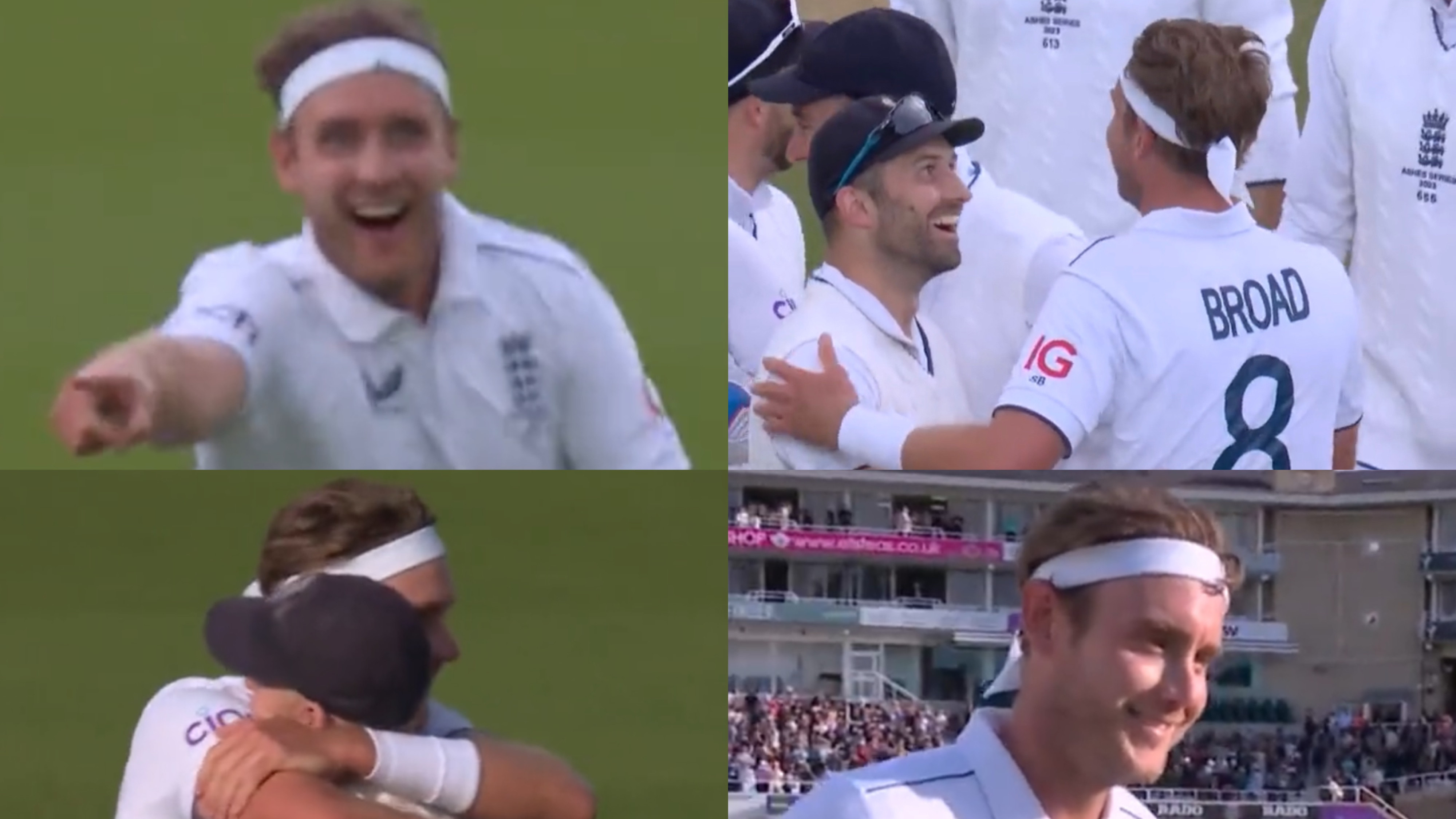 Ashes 2023 WATCH Stuart Broad Picks Last Two Wickets To Script Ashes 2023 WATCH Stuart Broad Picks Last Two Wickets To Script