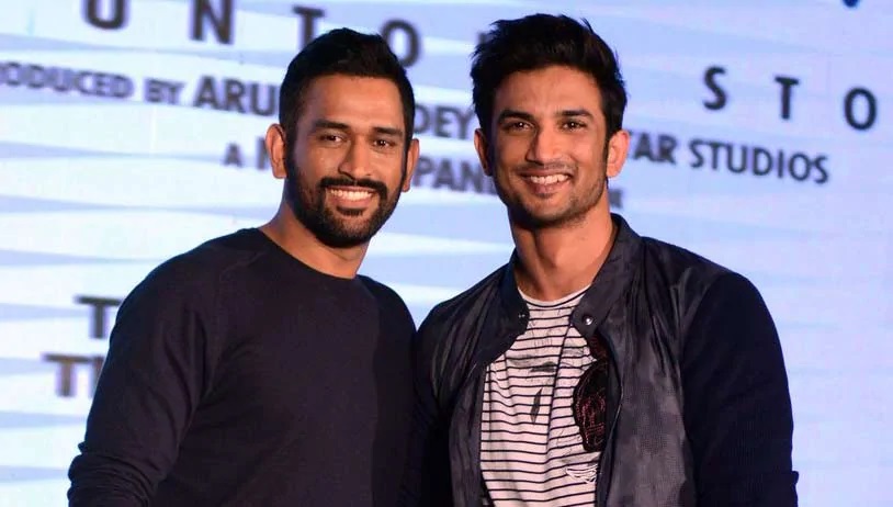 MS Dhoni and Sushant Singh Rajput | Twitter