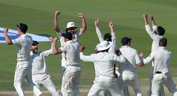 New Zealand now lead the three-match Test series 1-0 | Getty 
