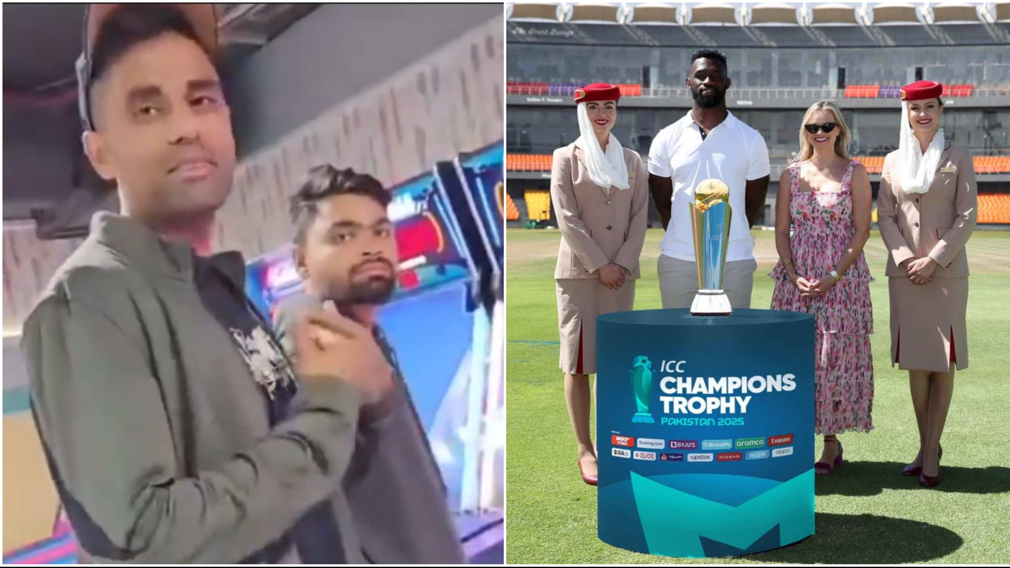 WATCH: “Pakistan kyu nahi aa rahe aap?” Suryakumar Yadav confronted with Champions Trophy query by a fan in South Africa