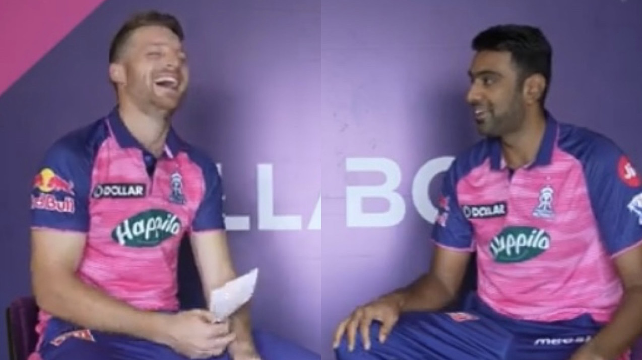 IPL 2022: WATCH - Buttler reacts hilariously after Ashwin asks him about Mankad rule change