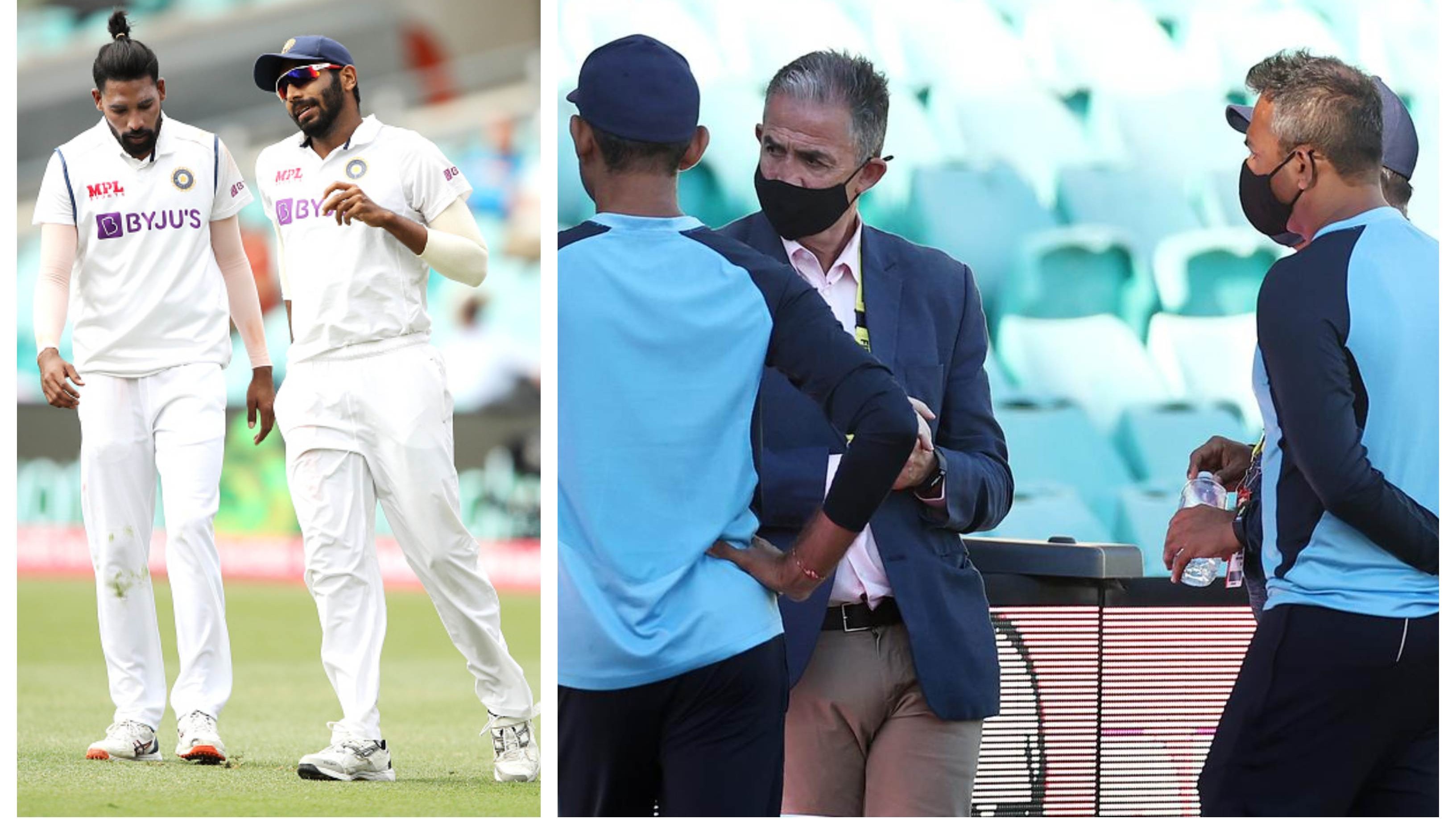 AUS v IND 2020-21: Indian team management files complaint over racial abuse against Bumrah and Siraj at SCG