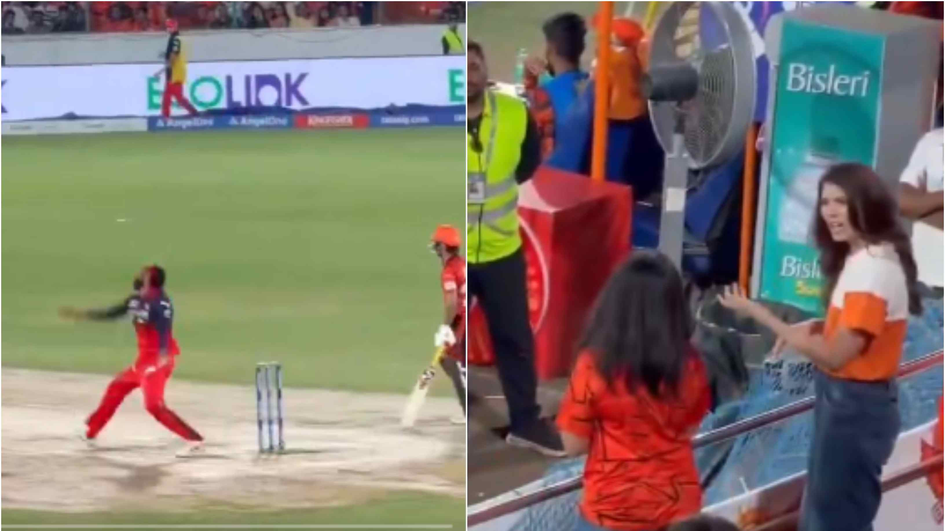IPL 2026: WATCH – Kavya Maran taken aback by Krunal Pandya’s sharp bouncer during SRH vs RCB clash