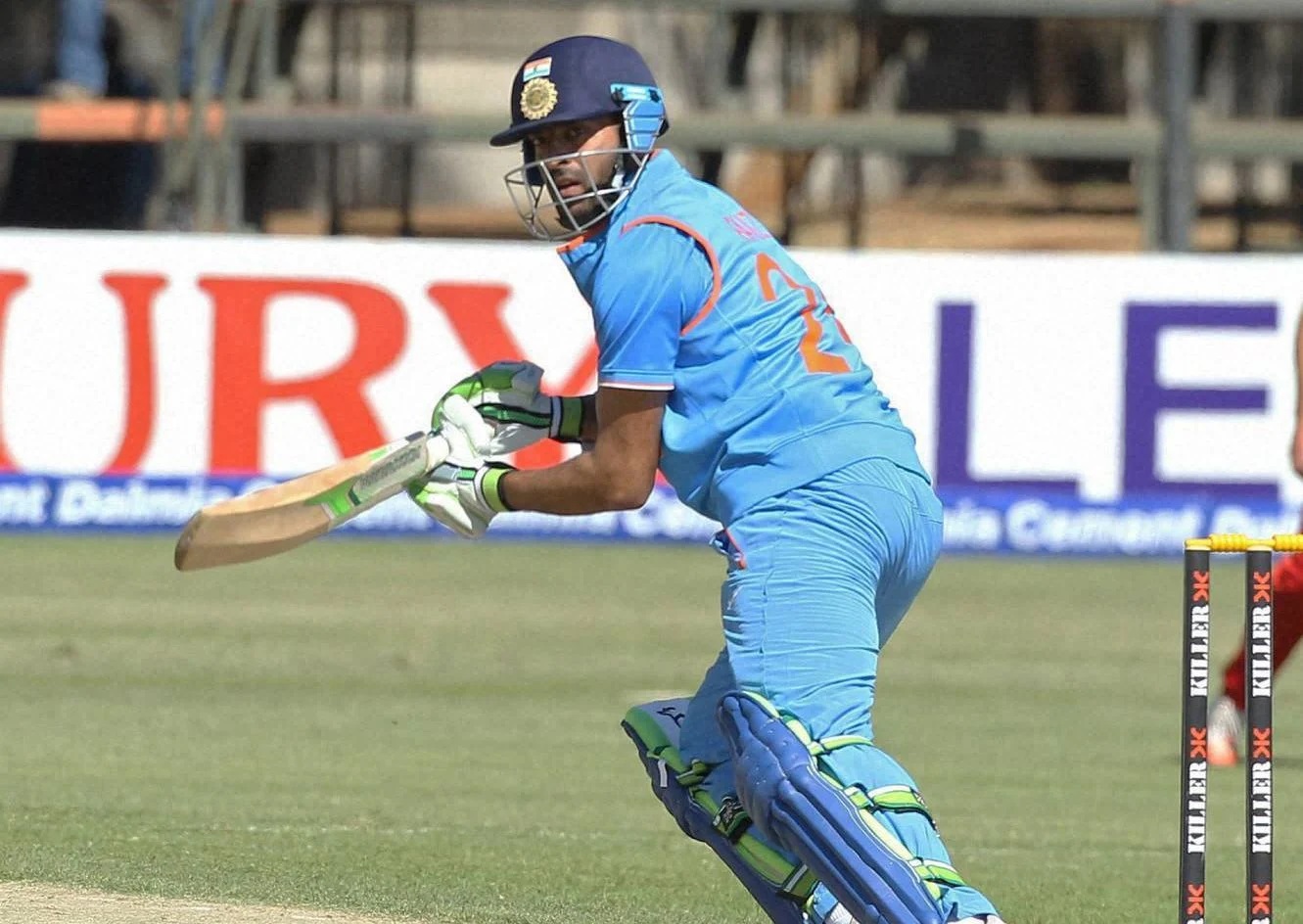 Faiz Fazal scored a fifty on his ODI debut for India
