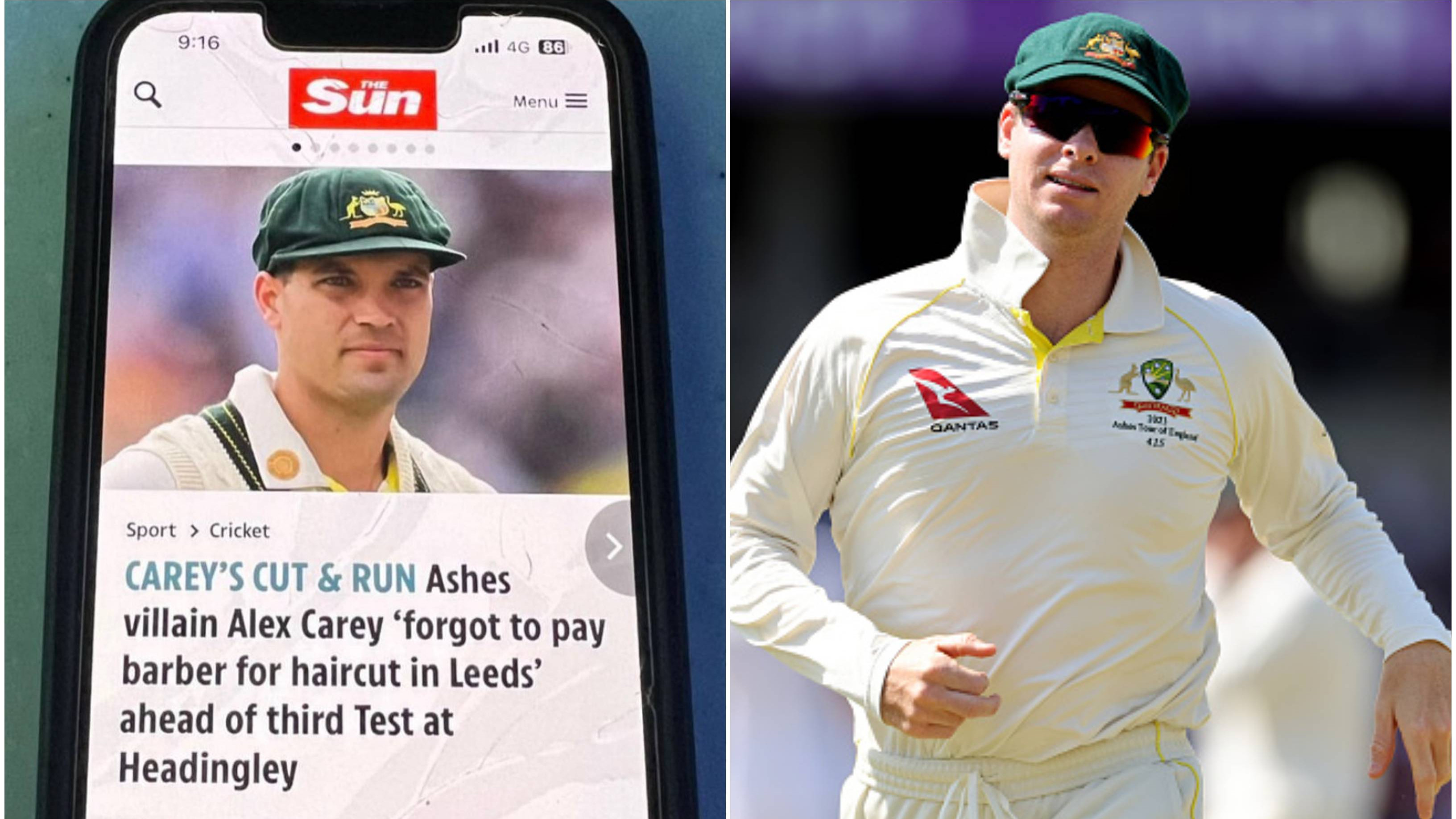 Ashes 2023: “Get your facts right,” Steve Smith slams English media for accusing Alex Carey of unpaid haircut