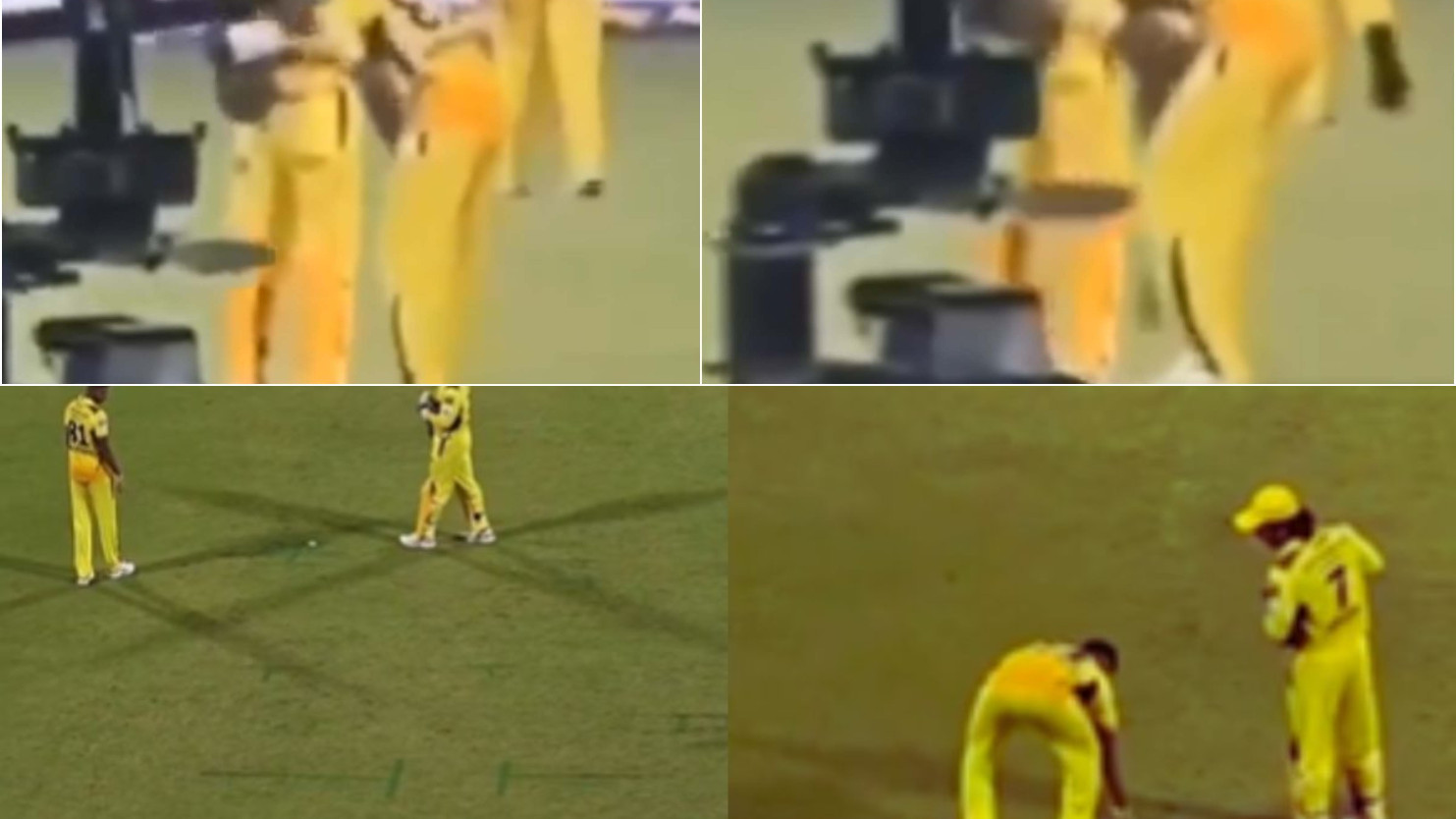 IPL 2024: WATCH- No Pathirana didn't touch Dhoni's feet! Here is the reality behind the viral video