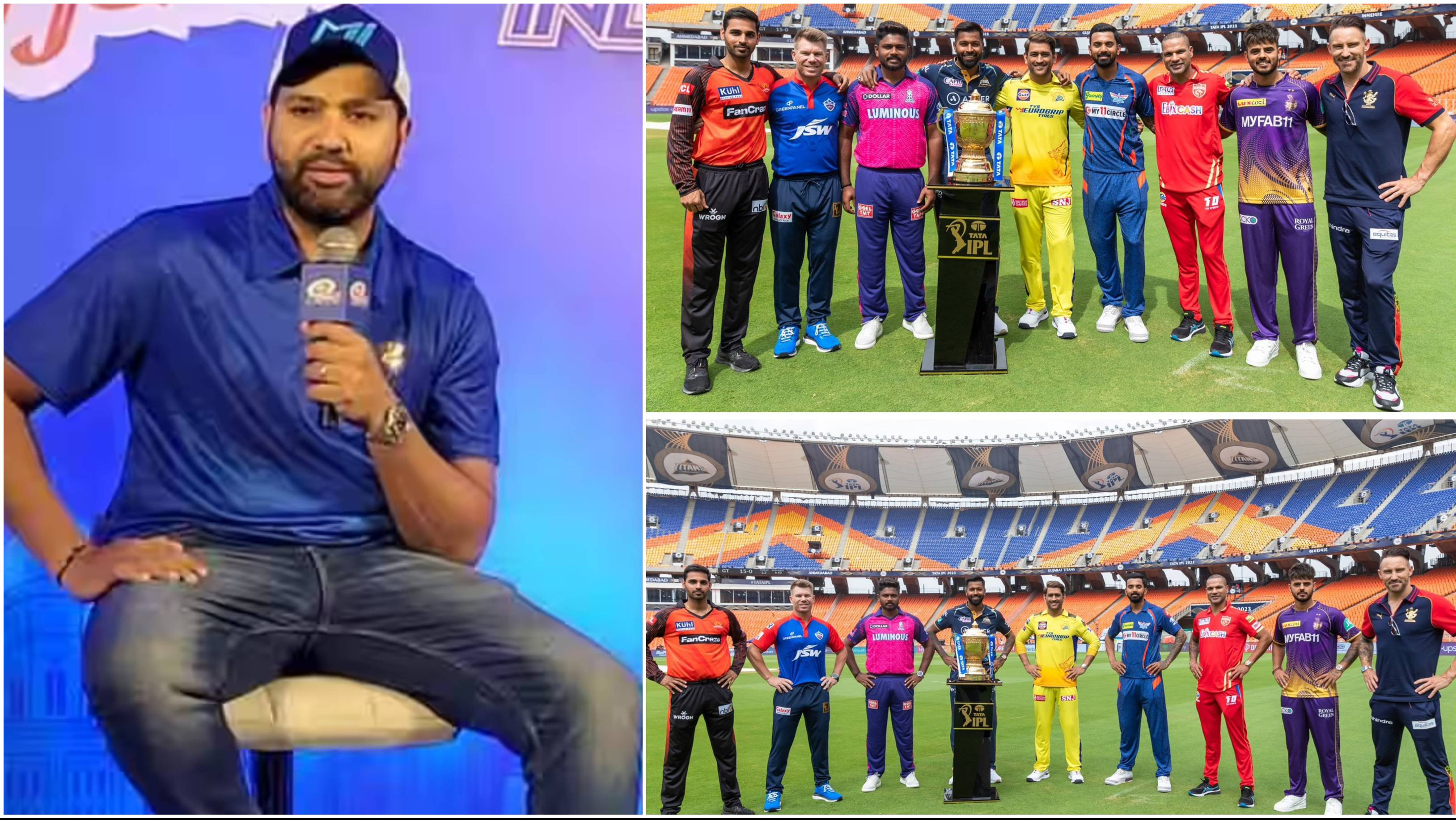 IPL 2023: Rohit Sharma couldn’t attend pre-IPL captains' photoshoot as he was unwell, says report
