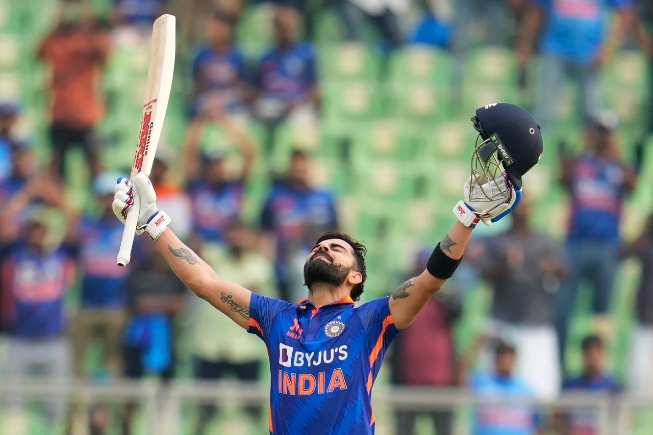 Kohli finished on 166* in 110 balls with 13 fours and 8 sixes | BCCI