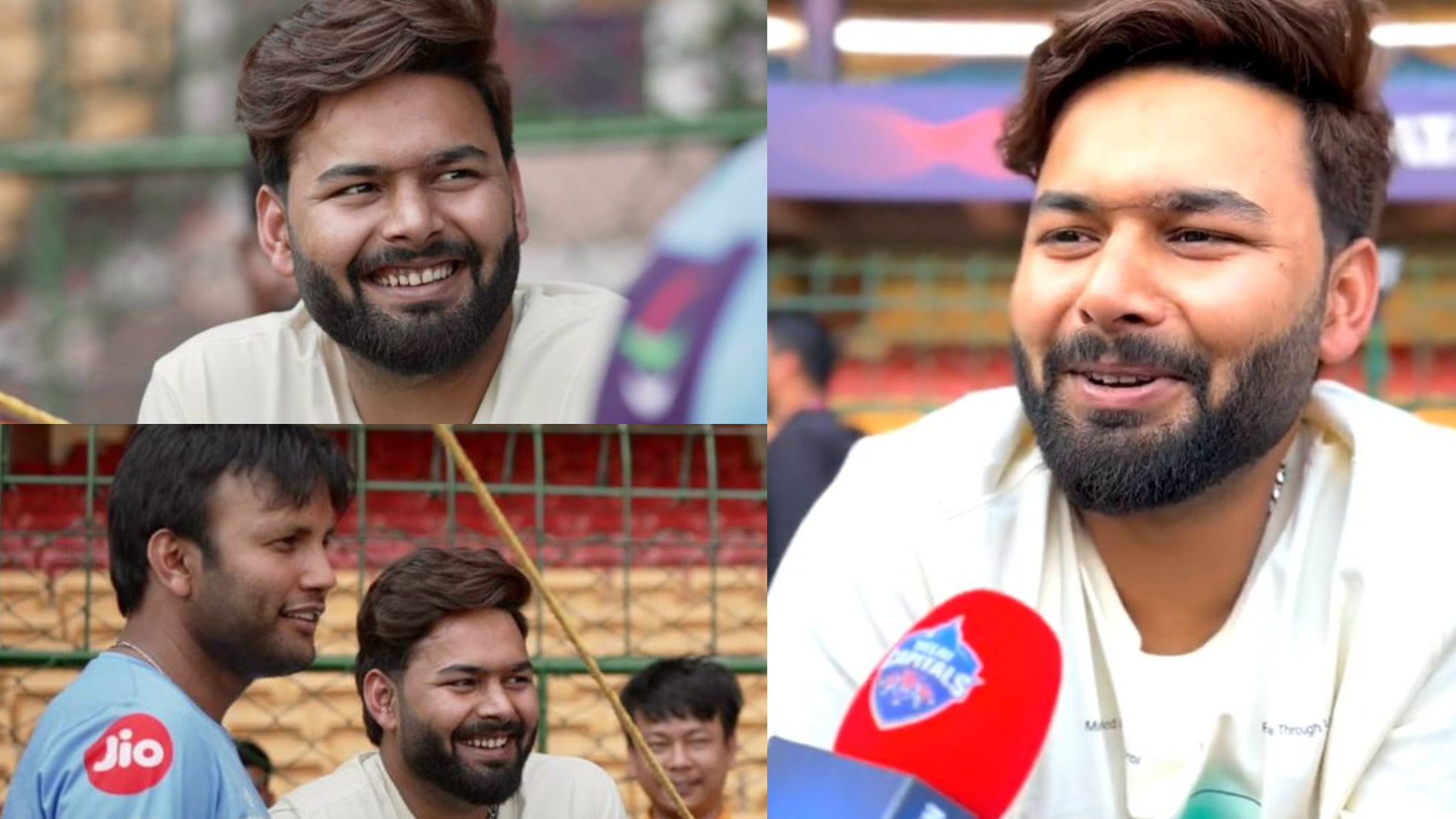 IPL 2023: WATCH- “My heart is always totally with Delhi” - Rishabh Pant attends DC nets session before RCB game