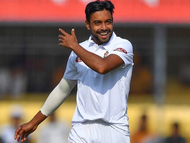 Abu Jayed took four wickets in Indore Test | AFP