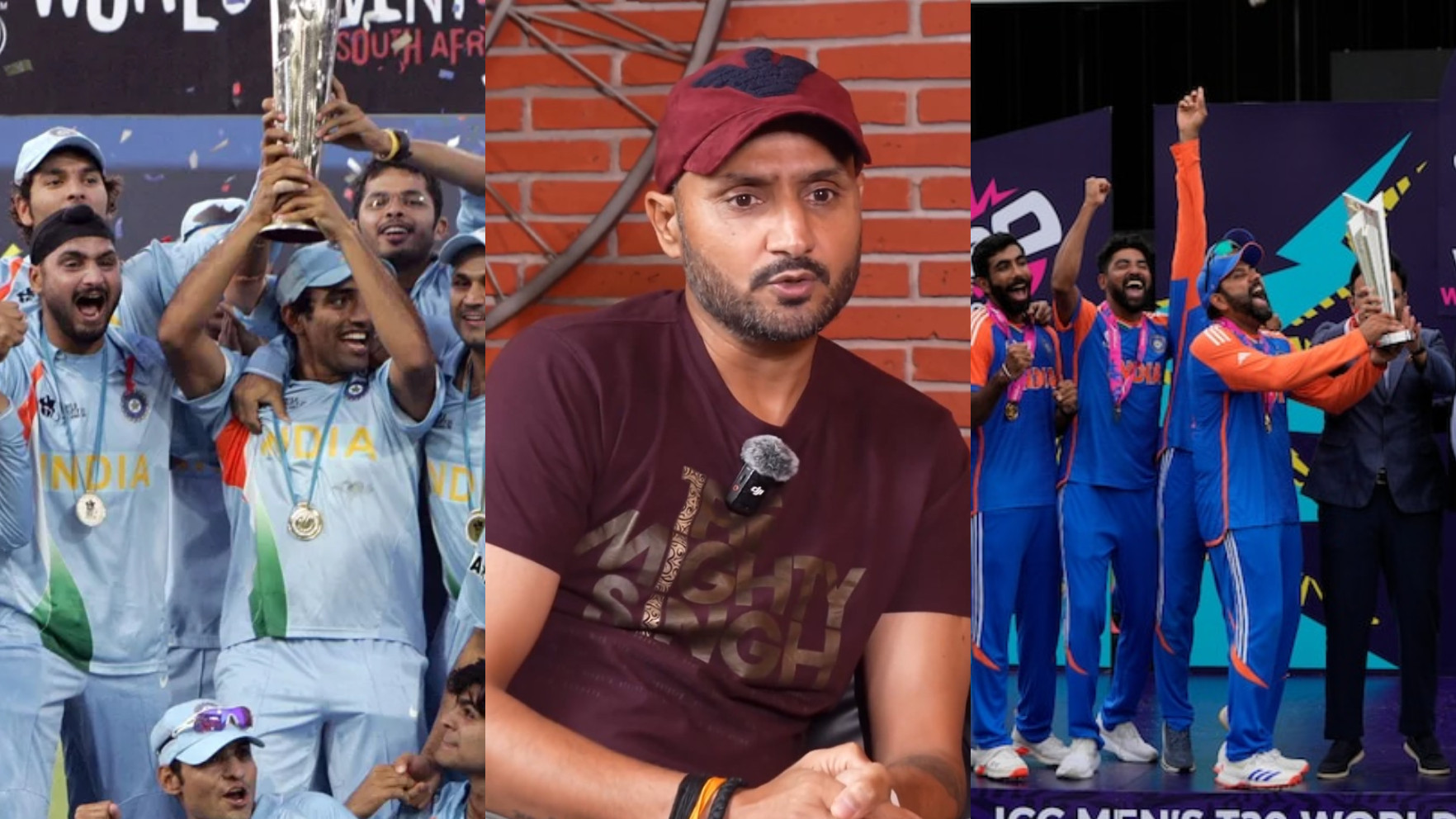 WATCH- ‘Rohit Sharma’s 2024 T20 WC squad had more match-winners than MS Dhoni’s 2007 T20 WC team’- Harbhajan Singh