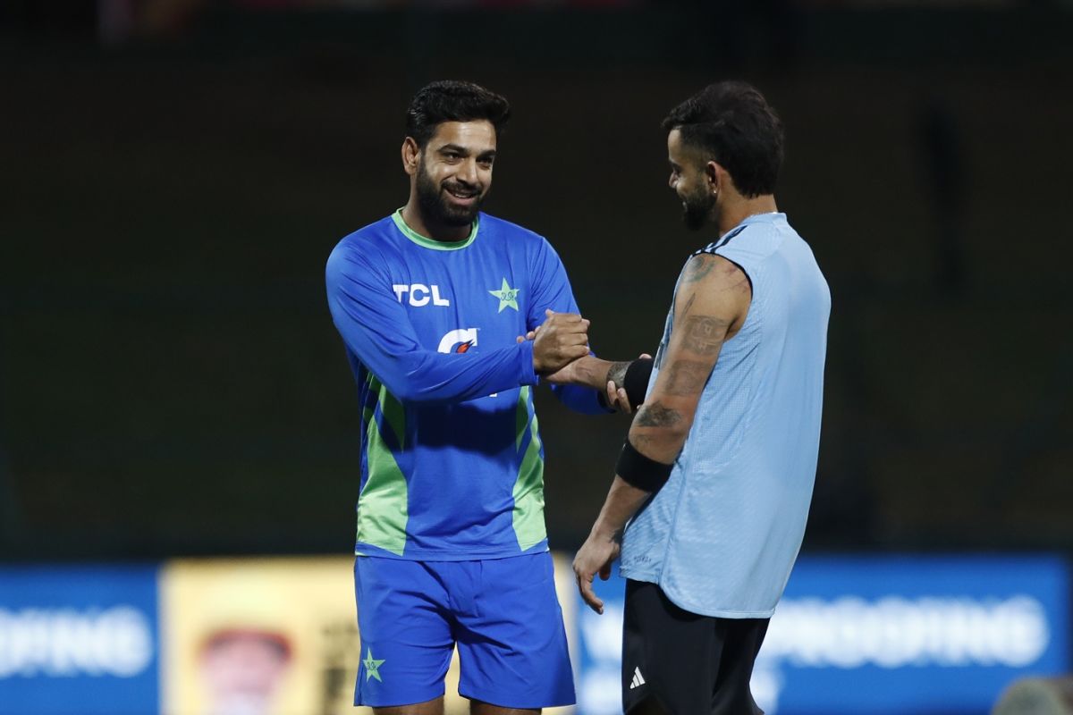 Haris Rauf and Virat Kohli | Getty Images 