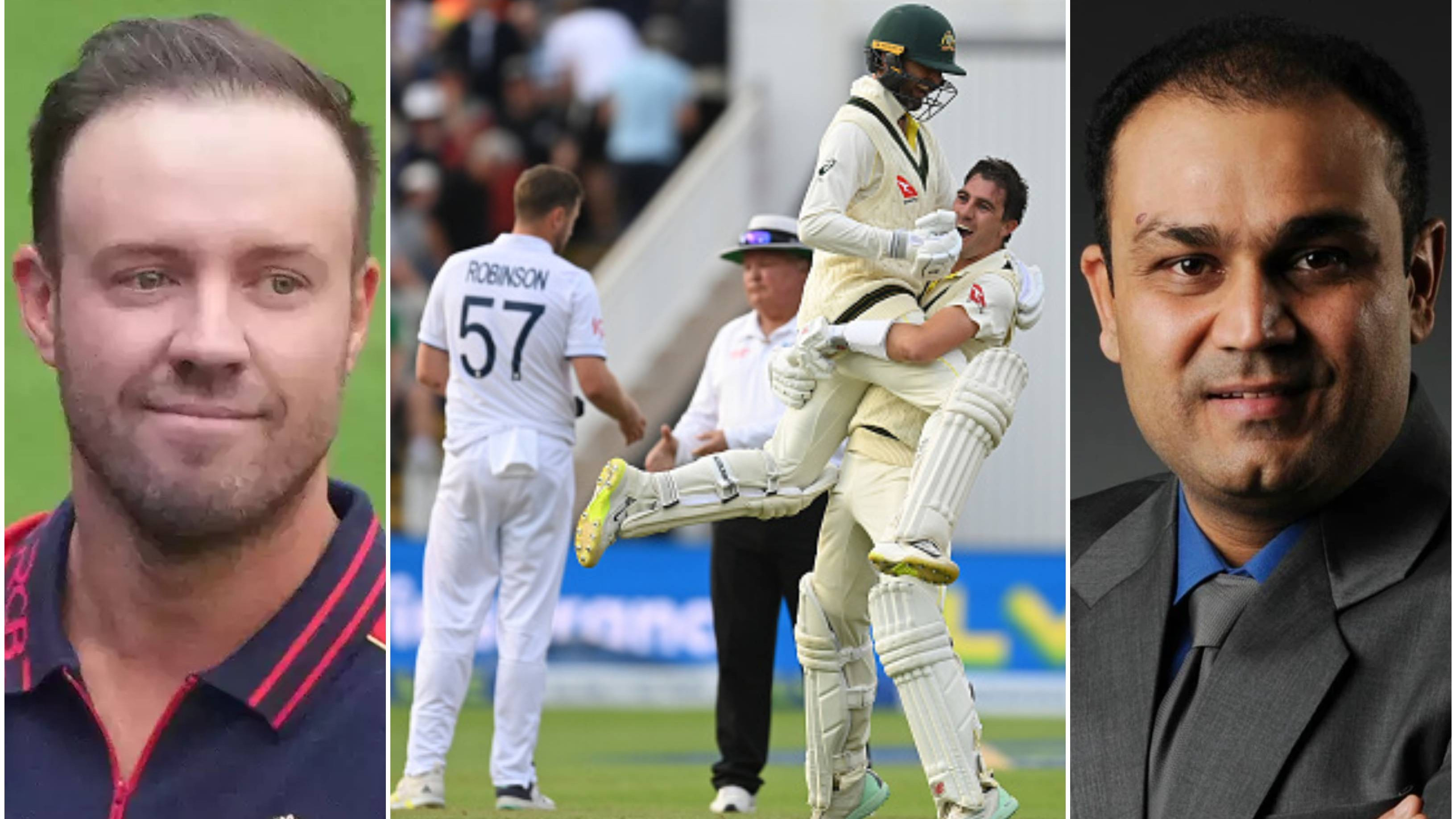 Ashes 2023: Cricket fraternity reacts as Cummins, Lyon steer Australia to two-wicket win in Ashes opener at Edgbaston