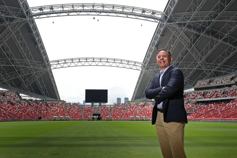 Sawhney looking forward to bringing international cricket to Singapore | LIANHE ZAOBAO PHOTO