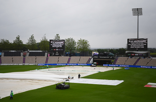 Play got abandoned on Day 4 without a ball being bowled | Getty