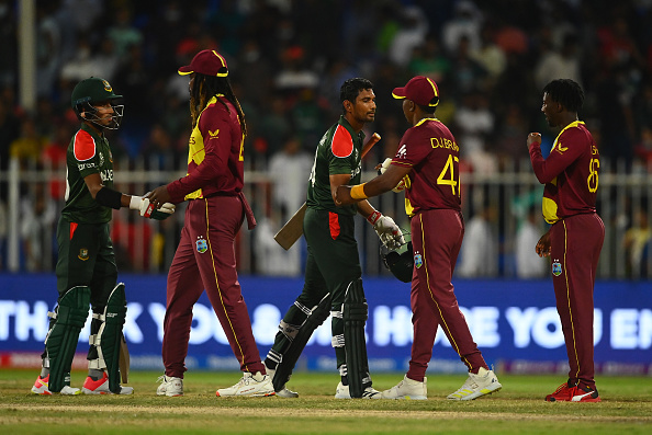 Bangladesh suffered narrow defeat against the West Indies | Getty Images