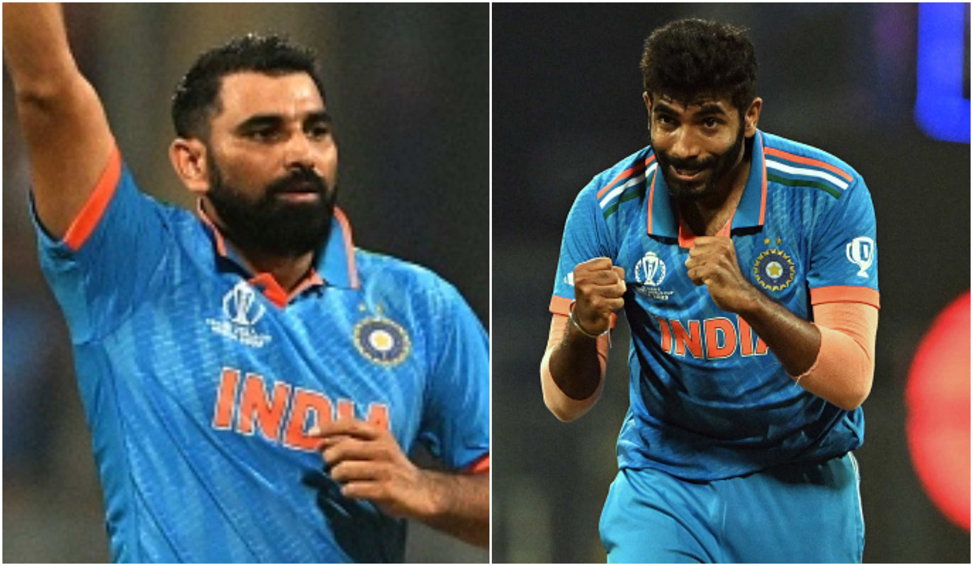 Mohammad Shami and Jasprit Bumrah | Getty