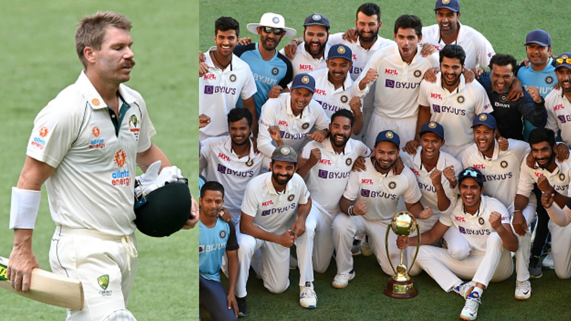 AUS v IND 2020-21: “We were outplayed, Well done Team India” David Warner reflects on Australia’s Test series loss