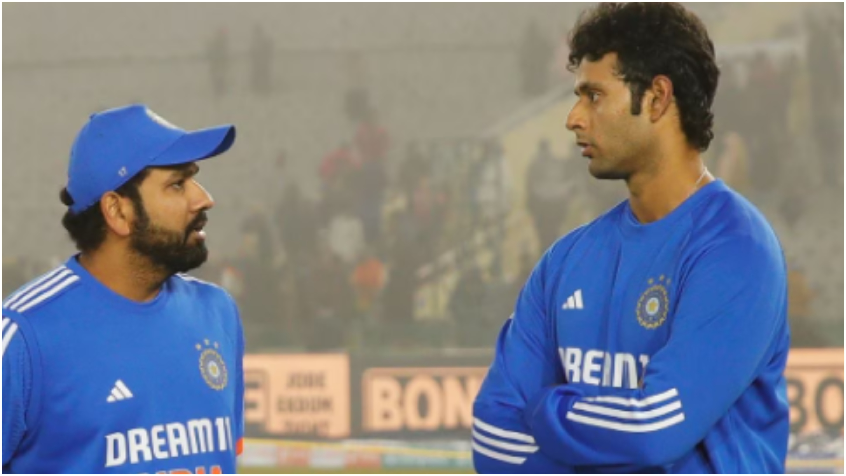 Shivam Dube and Rohit Sharma | BCCI