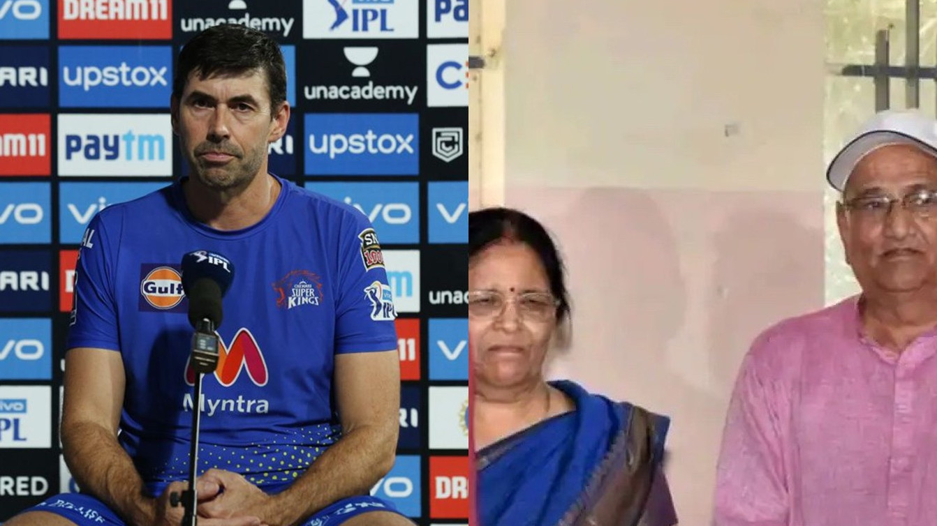 IPL 2021: Stephen Fleming gives update on MS Dhoni's parents' health