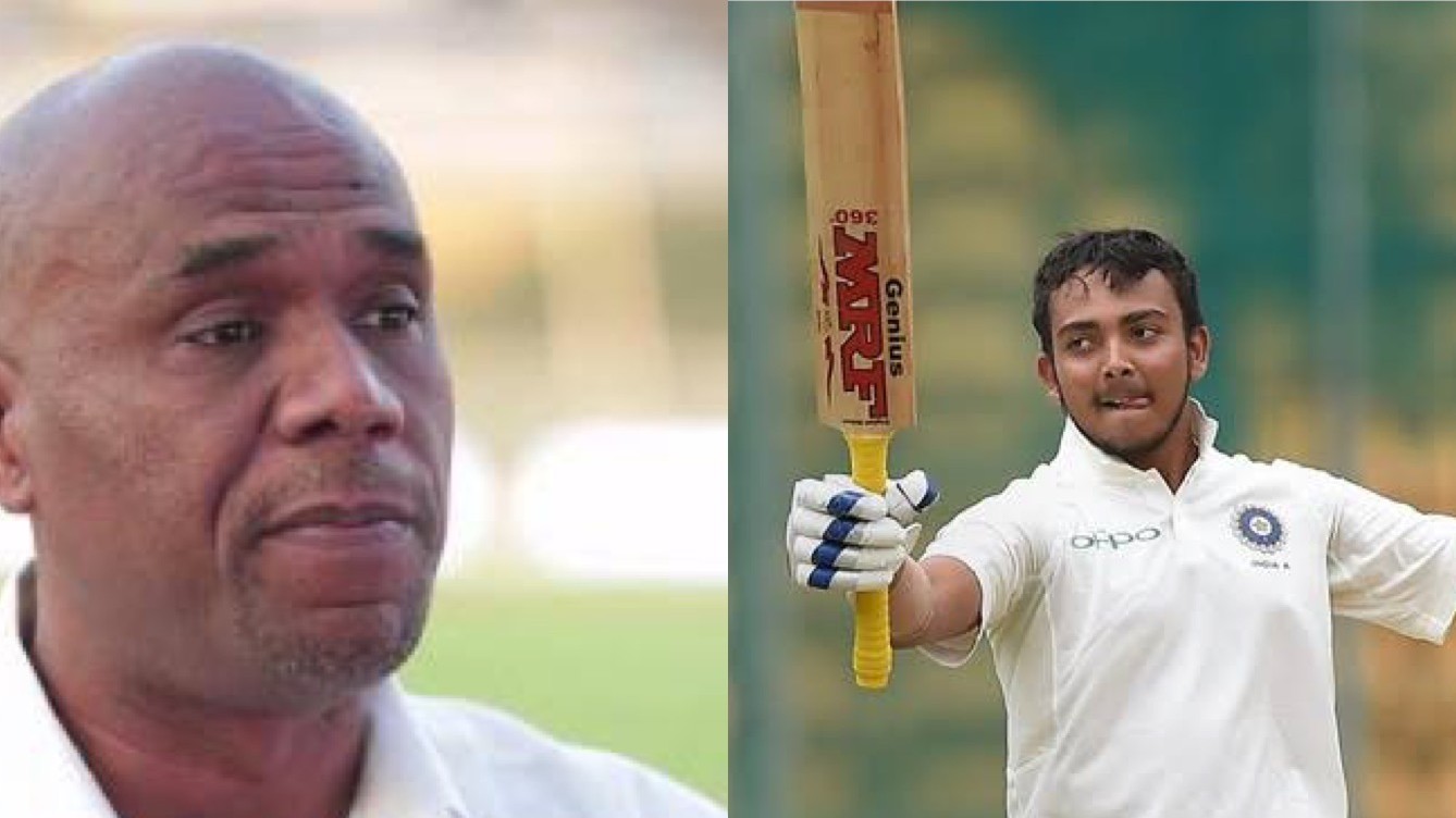 Ian Bishop suggests Prithvi Shaw needs to go back to domestic cricket to fine-tune his skills 