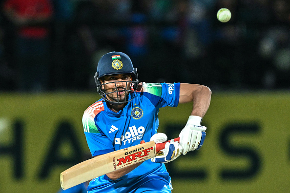 Gill made 84* as India won the first ODI by 7 wickets in Dharamshala | Getty