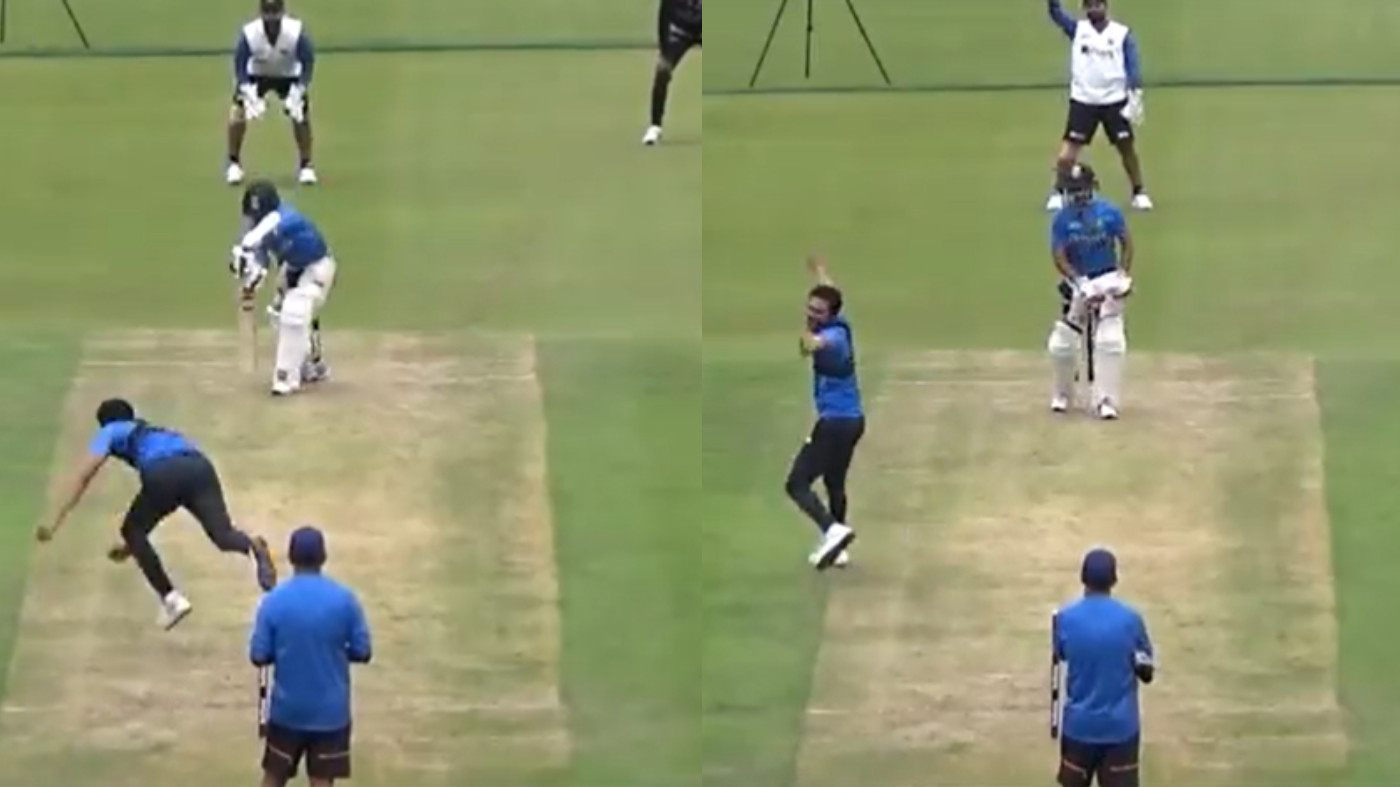 SA v IND 2021-22: WATCH - Deepak Chahar troubles Indian batters with swing in practice session