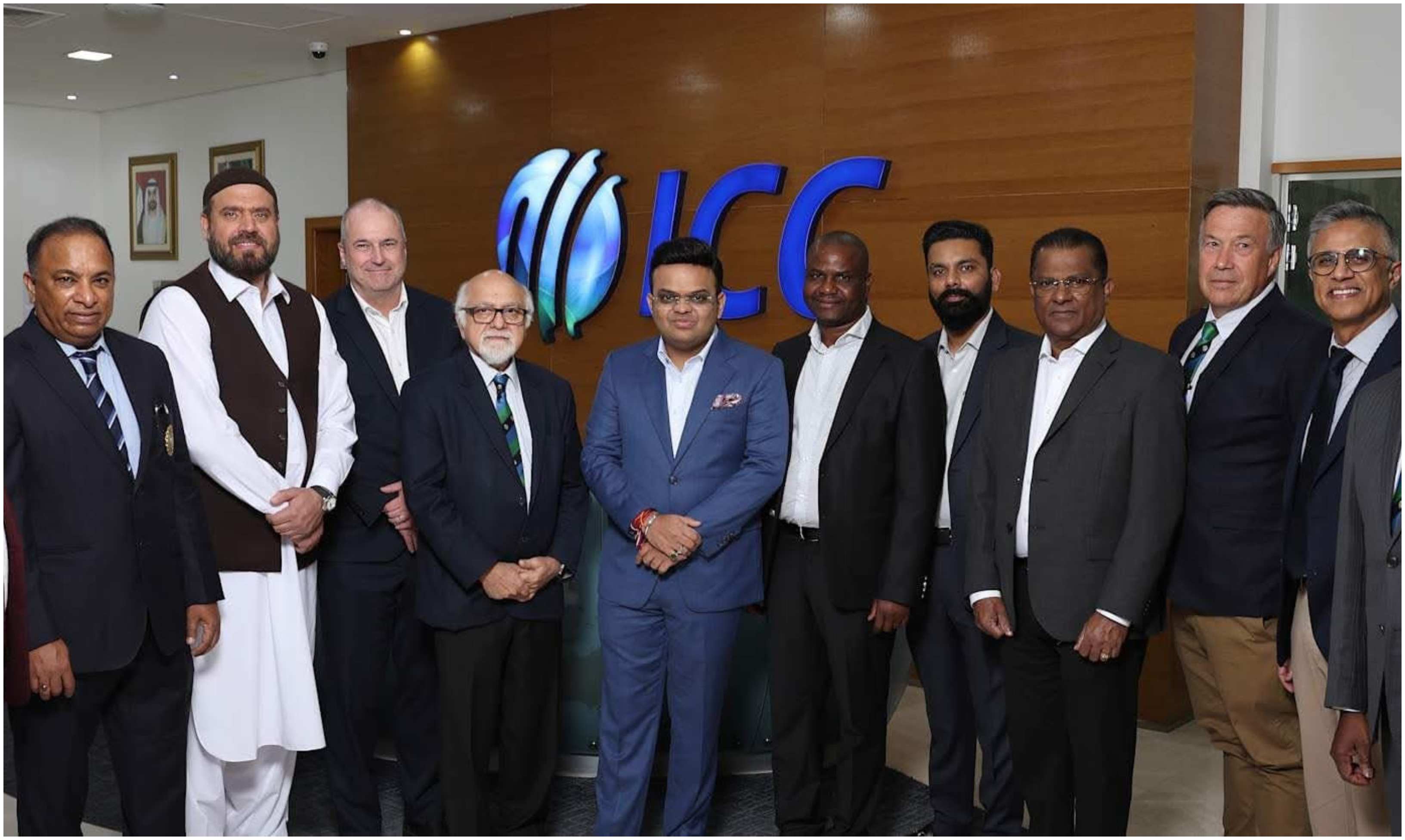 Jay Shah interacted with the Board of Directors in Dubai | X