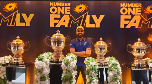 Rohit Sharma won four IPL titles for Mumbai Indians so far | MI Twitter