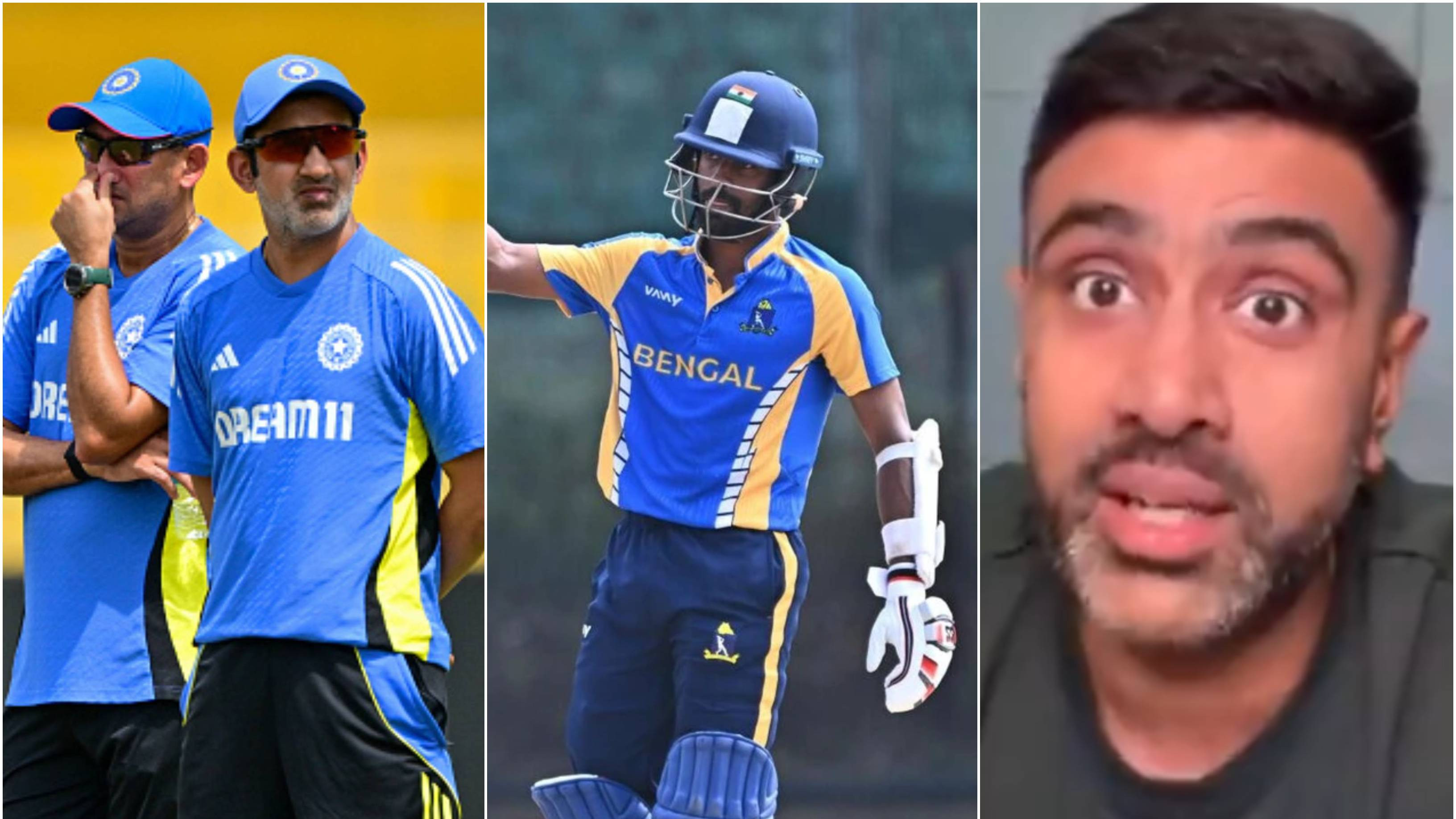 “Now we can get to see him,” Ashwin’s dig at Agarkar, Gambhir after Abhimanyu Easwaran slams ton in Syed Mushtaq Ali T20 Trophy