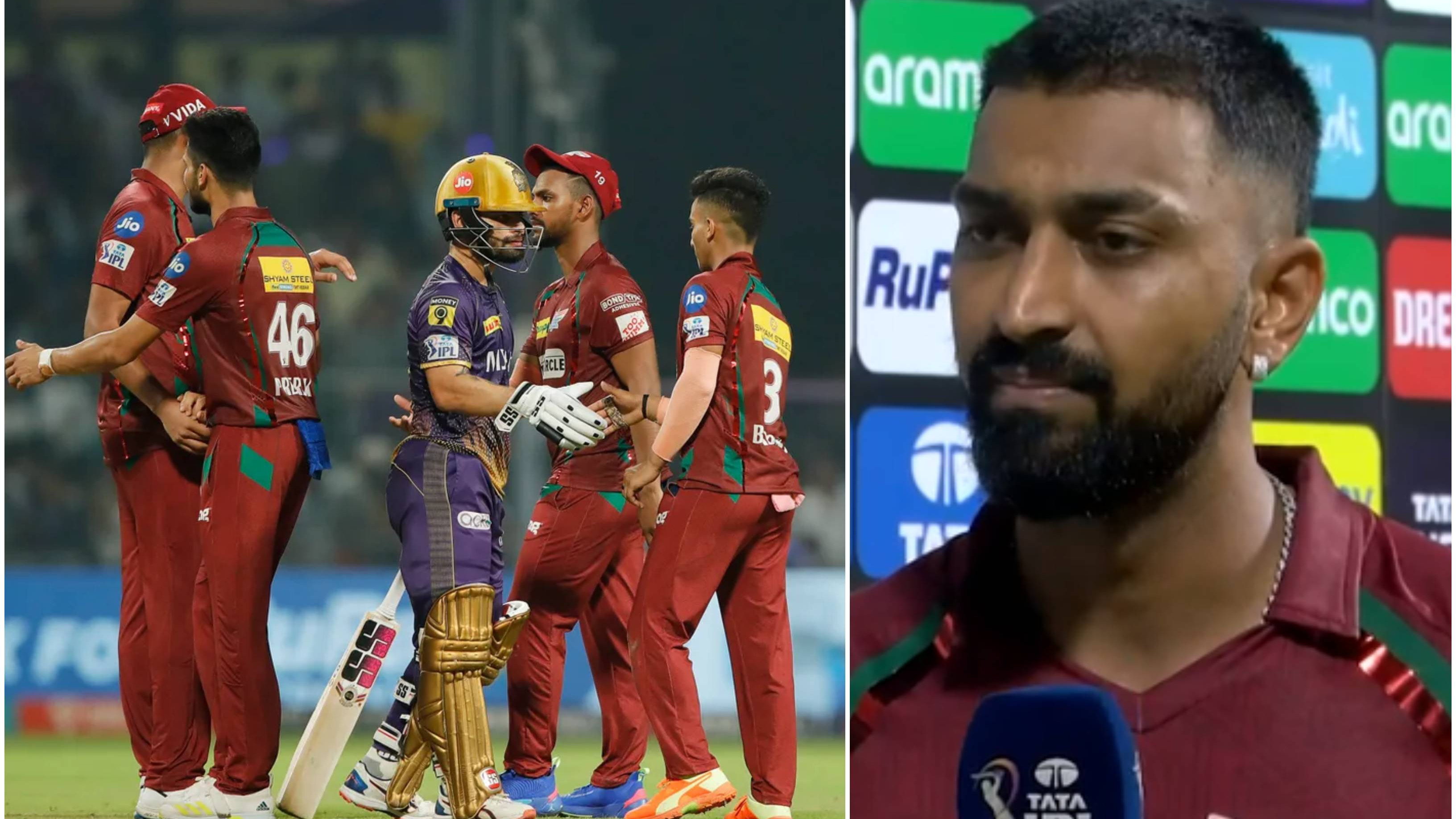 IPL 2023: “There was a lot of pressure…,” says Krunal Pandya after LSG beat KKR in a thriller to qualify for playoffs