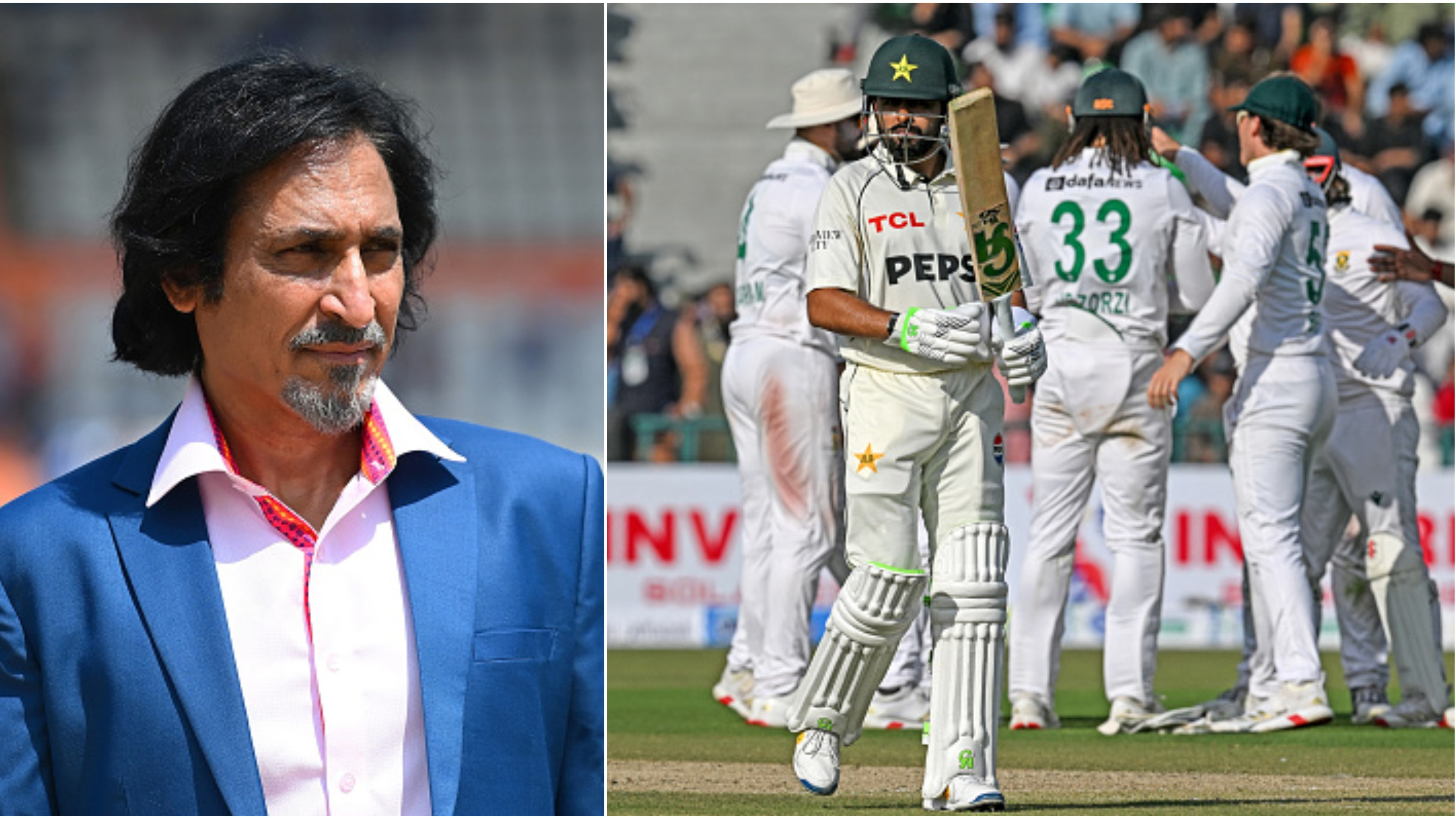 PAK v SA 2025: WATCH - “Yeh out hain, drama karega,” Ramiz Raja mocks Babar Azam on-air during Lahore Test