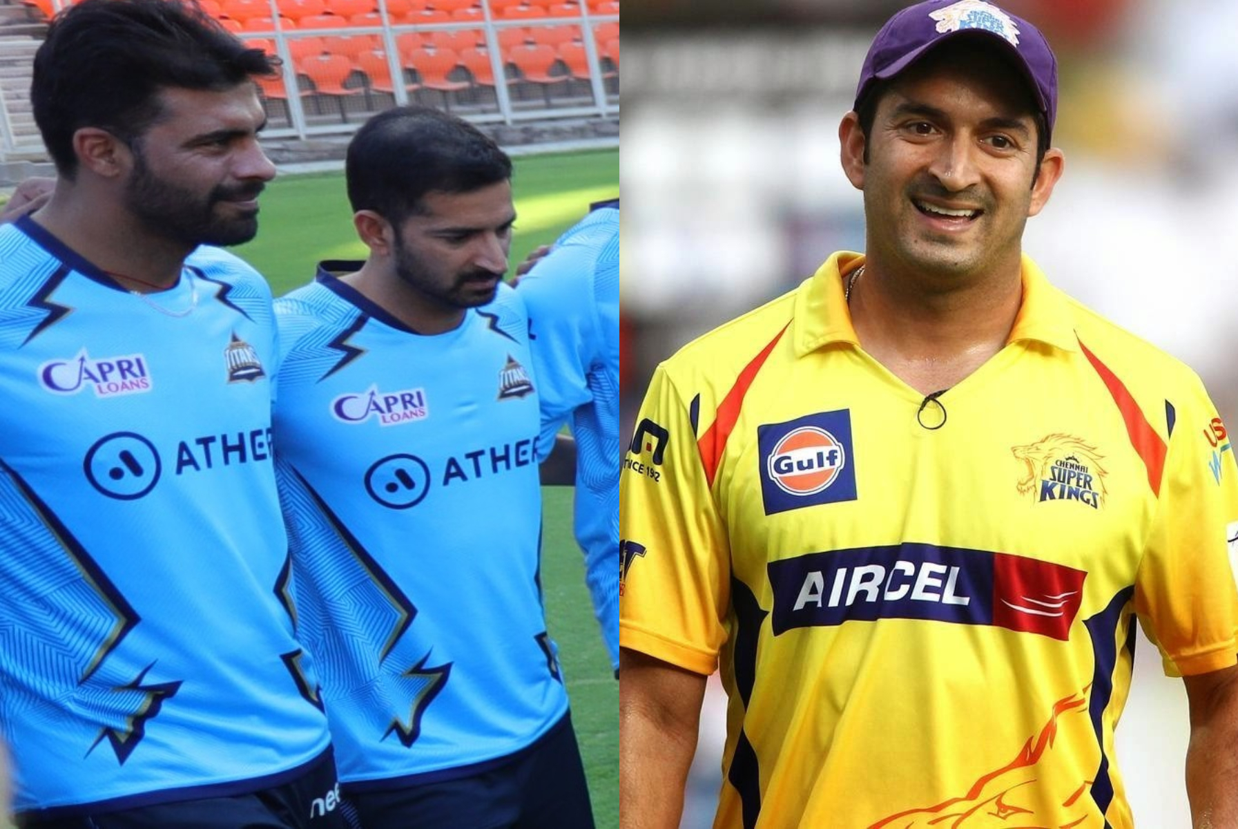 Mohit Sharma won the purple cap in the 2014 edition in IPL; seen here with Barinder Sran in GT | Twitter