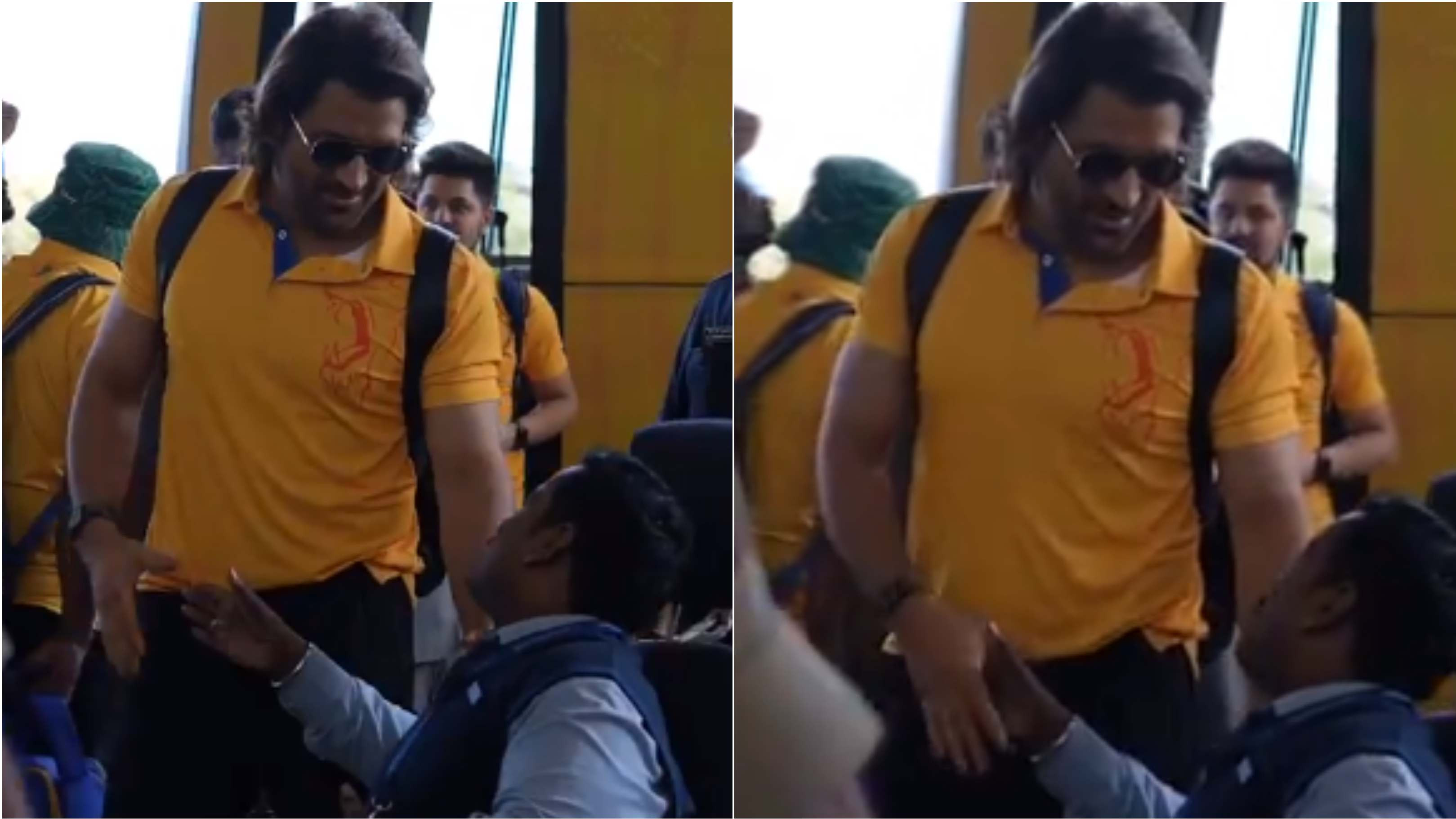 IPL 2024: WATCH – MS Dhoni greets his special fan with a smile ahead of CSK’s match against DC in Vizag