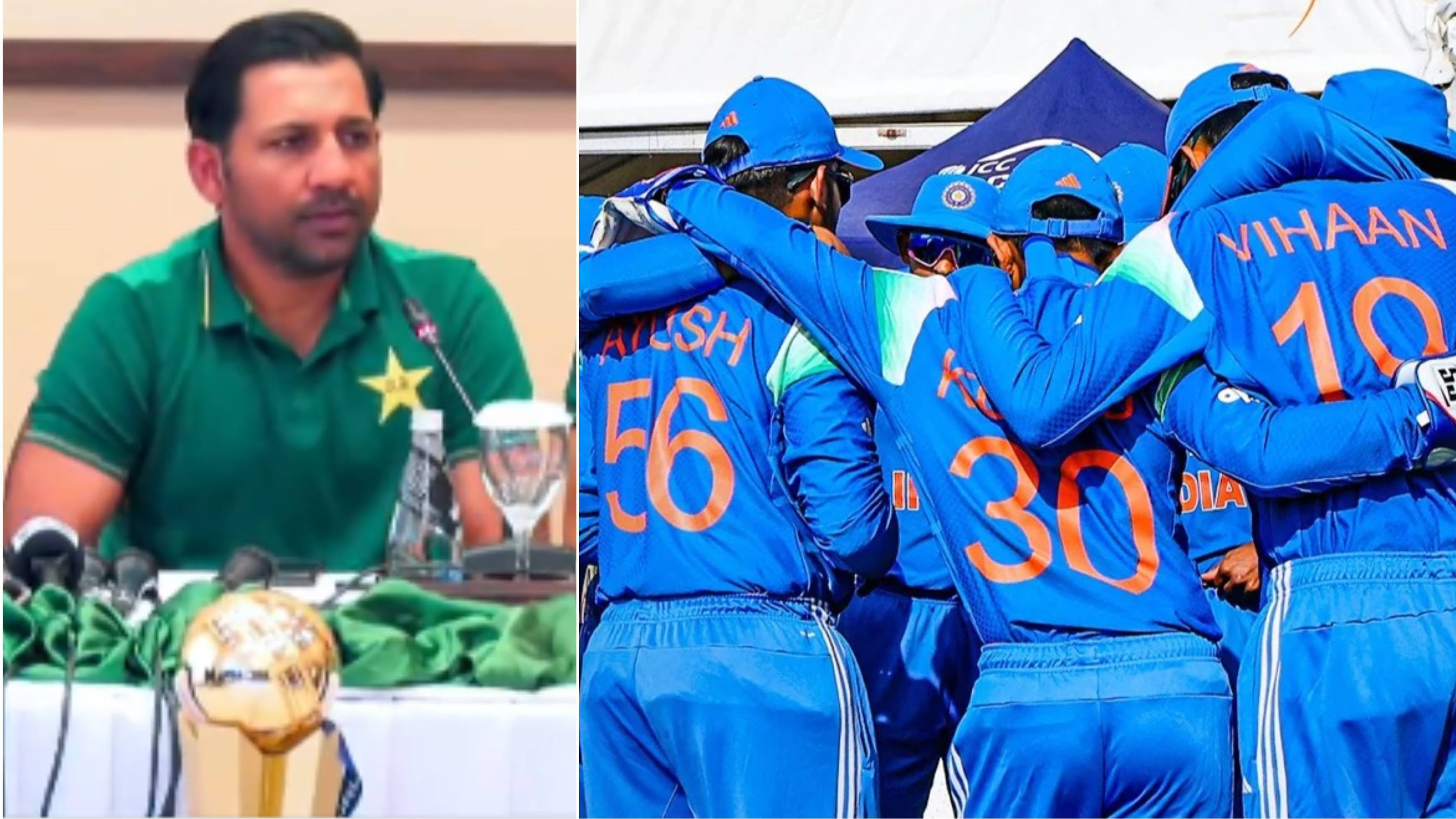 WATCH: Sarfaraz Ahmed accuses Ayush Mhatre-led Indian team of “unethical conduct” in U19 Asia Cup final