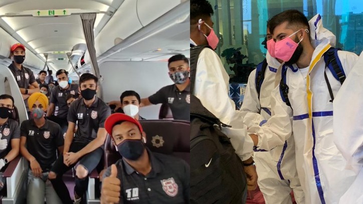 IPL 2020: Rajasthan Royals and Kings XI Punjab players leave for UAE; post photos on social media