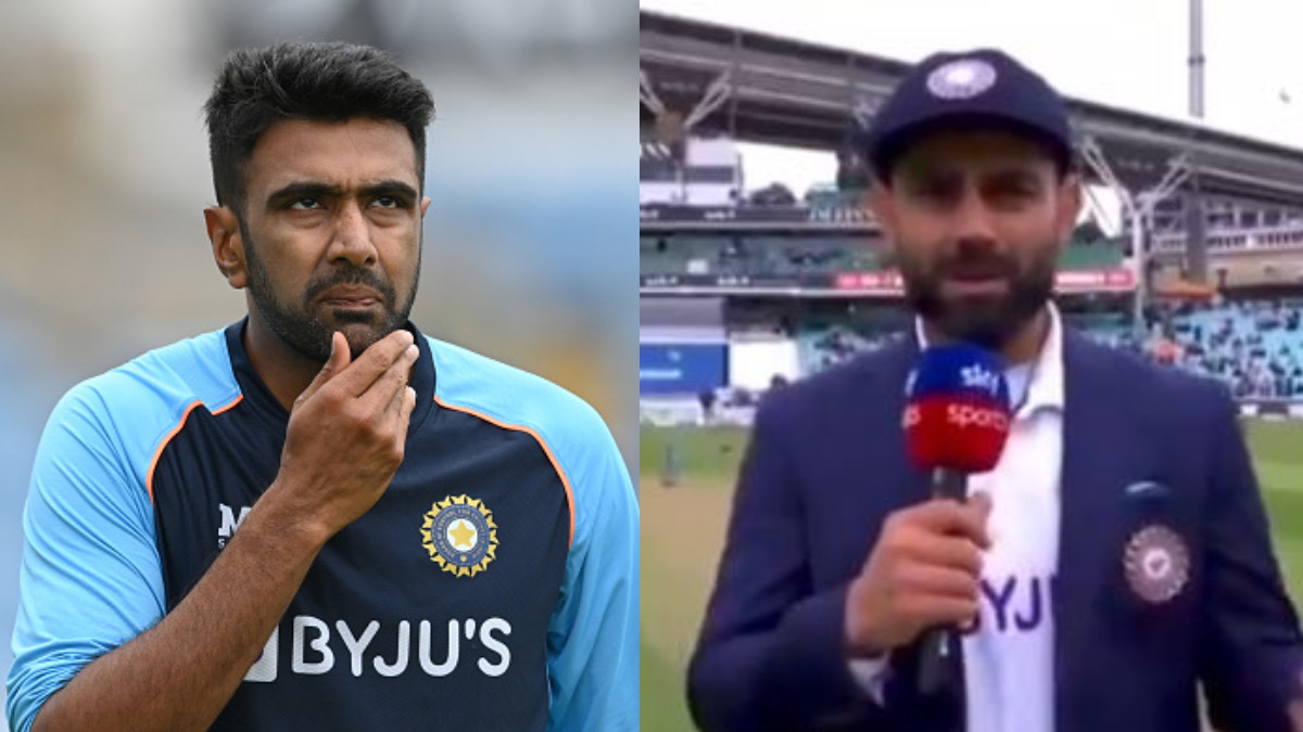 ENG v IND 2021: WATCH - Virat Kohli reveals reason behind R Ashwin's exclusion from 4th Test at Oval