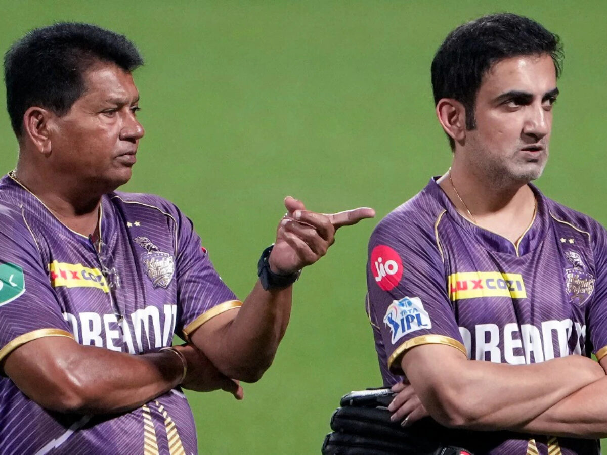 Chandrakant Pandit with Gautam Gambhir | KKR X