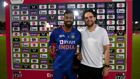 ENG v IND 2022: “It is always good to perform when your team requires”- Hardik Pandya on his performance in 1st T20I