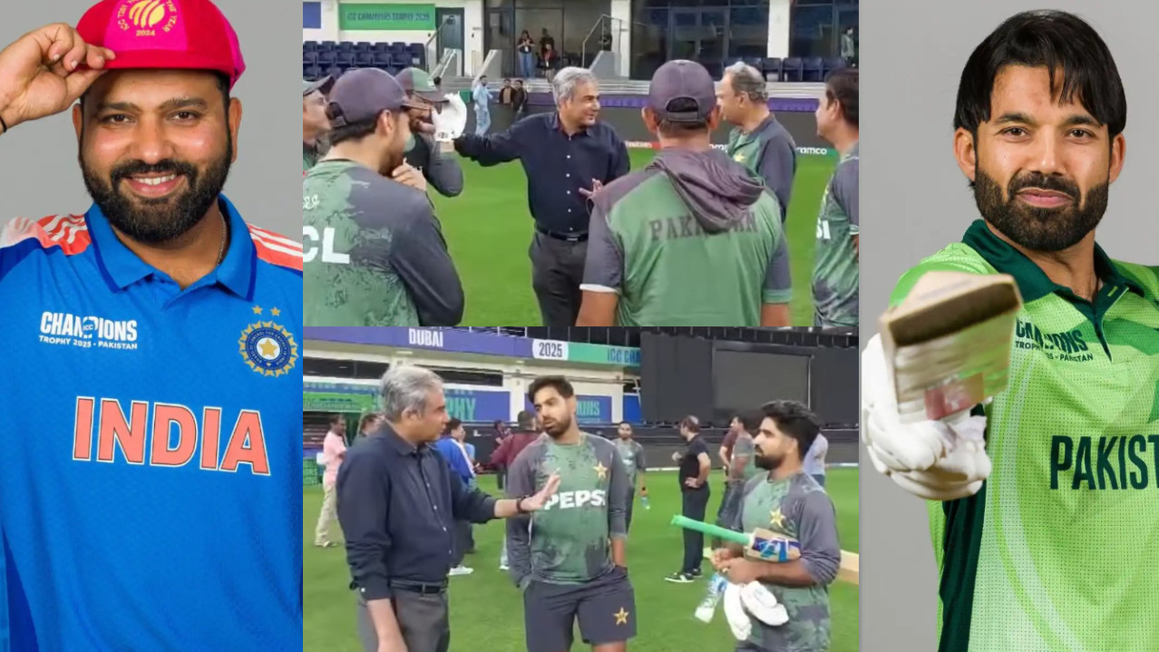 CT 2025: WATCH- PCB chief Mohsin Naqvi meets Pakistan team in Dubai, demands victory; Babar Azam’s skips practice