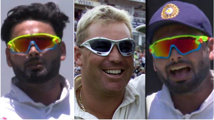 AUS v IND 2020-21: Shane Warne and Kerry O'Keeffe pull Rishabh Pant's legs over his sunglasses