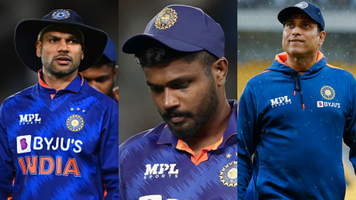 NZ v IND 2022: Fans lash out at BCCI, Dhawan and Laxman for dropping Samson in 2nd ODI