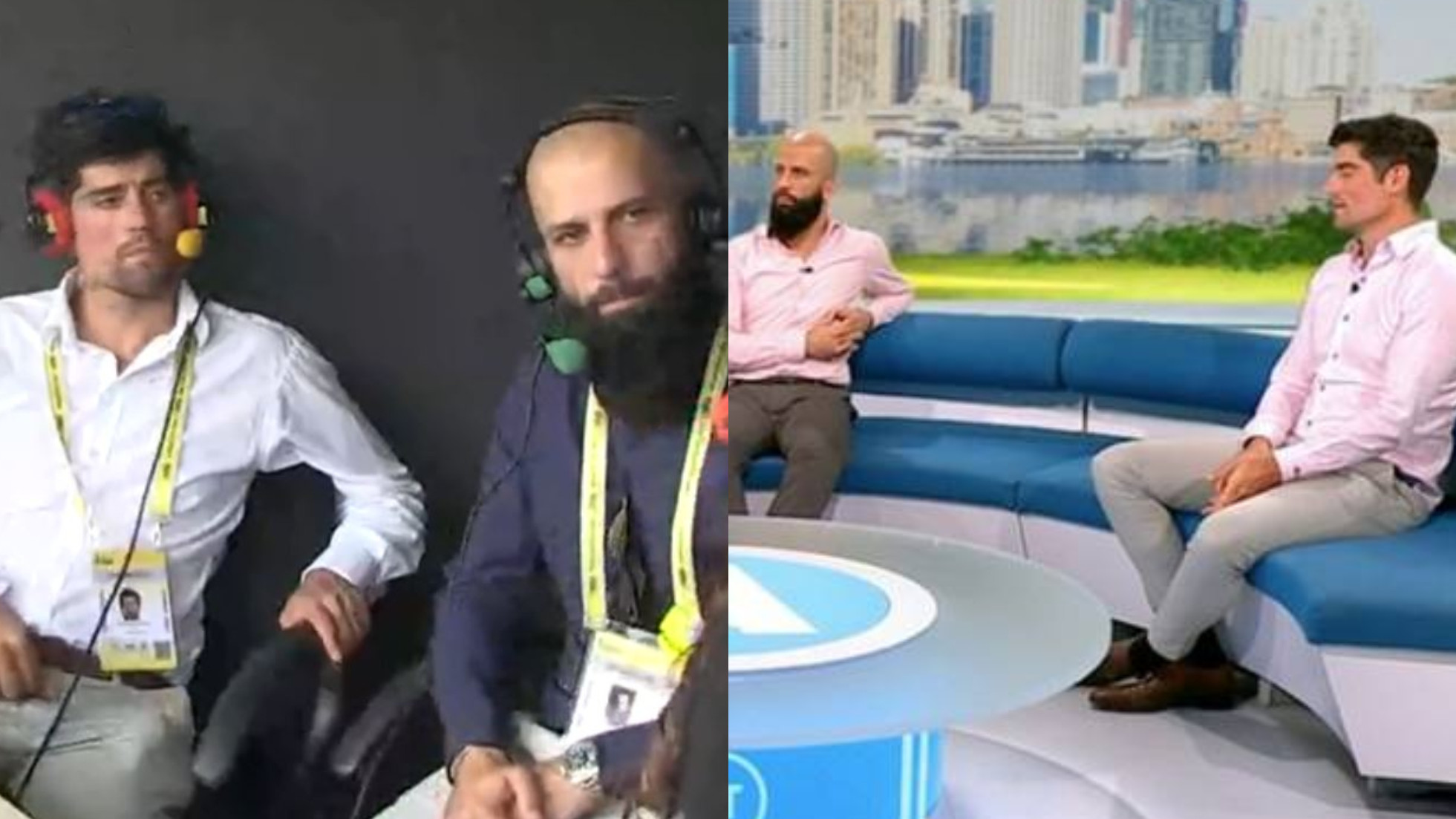 WATCH- ‘You took it personally to heart’- Moeen Ali and Alastair Cook engage in on-air argument